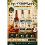 Şekersiz Hindistan Cevizi Karamel Beyaz Çikolata Aromalı Şurup - Zero - 750 Ml X 3 Diğer