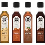 Şekersiz (SUGAR FREE) 4 Adet Deneme Şurup Seti Kahve Ve Kokteyl Şurubu Kalorisiz Formül (4X60ML)