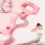 Şekil 8 Egzersiz Direnci Bandı Kol Sırt Omuz Elastik Halat Streç Fitness Bantları, Ayak, Bacak, El Sedyesi, Göğüs Genişletici, Yoga Pilates Germe Fizik Tedavi, Ev Spor Salonu Egzersizi