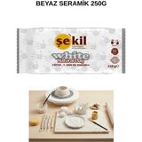 Şekil Seramik Hamuru 250 Gram Beyaz