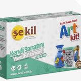 Şekil Seramik Yapım Sanat Seti