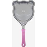 Şekilli Mini Krep Tavası Pembe