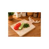 Sekiz Wood Craft Geyik Boynuzlu Ahşap Sunum ve Kesme Tahtası