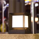 Sekizgen Led Kare Küp Dekoratif Bahçe Aydınlatma Armatürü Dış Mekan Sl 1903