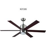 Sekizgen Led KCF-285 122 cm Metal Kahverengi Vantilatör