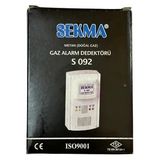 Sekma Doğal Gaz (Metan) Alarm Dedektörü S-092