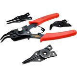 Sekman Pensesi 4 Başlıklı Set Içe Dışa Açılır 4 Lü Takım Pense Pratik - 1 - Siyah