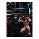 SEKO COMPANY Renkli Demogorgon Figürlü Ekran Kartı Destek Standı – GPU Sarkma Önleyici Dekoratif Tutucu 11CM