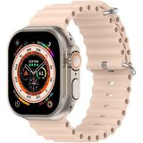 Sekoda Watch 8 Ultra Akıllı Saat Bej Iphone ve Android Tüm Telefonlara Uyumlu