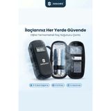 Sekors Dijital Göstergeli İnsülin Taşıma Çantası Soğuk İlaç Çantası Medikal Soğutucu + 2 Adet Jel
