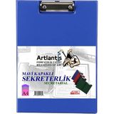 Sekreterlik Kapaklı Mavi A-4 Pvc 1 Adet Okul Büro Ofis Öğrenci - 23x32 cm - Standart