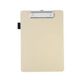 Sekreterlik,a5 Küçük Boy,kapaksız,a5 Clipboard Vegan Suni DERI,17,5X24,5 Cm.,bej