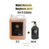 SEKTÖR KİMYA Mabel Marseille Bosphorus Sıvı El Sabunu 5 Lt ve 500 Ml