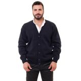 SEKÜBAY TRİKO Erkek Çelik Örgü Düğmeli Hırka