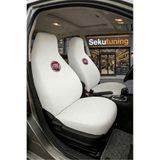 sekutuning Fiat Fiorino Beyaz (Eski Logo) Araç Koltuk Kılıfı Koruyucu Penye Servis Kılıfı
