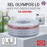 Sel Hortum Sel Olympos Ld Hafif Pvc Örgülü Hortum 1/4" (6 Mm)