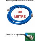 Sel Rekorlu Pulverizator Ilaçlama Hortumu -1/2" (Yarım Parmak) Dişli - 30 Metre - Hortum 3/8" 10MM (Yüksek Kalite)-(90 Bar)