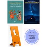 Sel Yayıncılık Yüzler ve Maskeler-Ateş Anıları 2 - Eduardo Galeano + Kuzey Işıklarının Şarkısı + Telefon Tutucu
