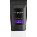 Selamlique İstanbul Selamlique Çikolatalı Türk Kahvesi 125G Kraft Poşet Menşei İstanbul Lezzetli ve Aromalı - 1 Adet