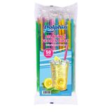 Selanikli Jelatin Sargılı Renkli Düz (Körüksüz) Frozen Pipet 50 Li 23,5 cm Dolphin