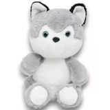 Selay Toys Pelüş Gri Husky 25 Cm 4442
