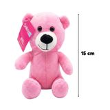 Selay Toys Pelüş Minik Pembe Ayıcık 15 Cm 3338