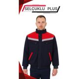 Selçuklu Plus 7/7 Im Model Polar Astarlı Iş Montu - Lacivert - 3XL