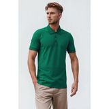 Selçuklu Plus Polo Yaka Penye T-Shirt – %95 Pamuk %5 Likra | İş Kıyafeti, Günlük Kullanım, Şık ve Konforlu Tasarım - Yeşil