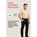 Selçuklu Plus Su Ve Rüzgar Geçirmez Cepli Softshell Pantolon