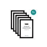 Selçuklu Sanat A4 Çerçeve 1. Sınıf 22mm 5'li Paket (RENK:SİYAH)