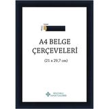 Selçuklu Sanat A4 Çerçeve 1. Sınıf 22MM Pvc (Renk: Siyah)