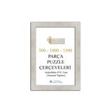 Selçuklu Sanat Puzzle Çerçevesi 30 mm 35X50 cm (500'LUK) Gümüş