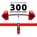 Seldil Ultra Tack Usta Serisi Korniş Yapıştırıcı 290 Ml Beyaz