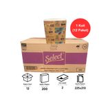 SELECT Expert Deluxe Z Katlama Havlu 200 yp 12 Adet