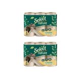 Select Nature 6 Rulo Ağartılmamış Kağıt Havlu 2 Adet