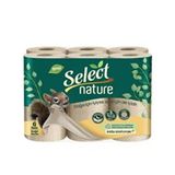Select Nature Kahverengi Organik 6 Rulo 3 Katlı Kağıt Havlu