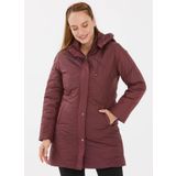 Selen 22KSL6008 Bordo Kadın Mont