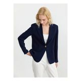 Selen Blazer Ceket 38, 40, 5003372103, Lacivert, Kadın