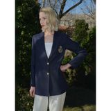 Selen Blazer Ceket, 40, 5003380957, Lacivert, Kadın