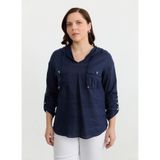 Selen Bluz 26YSL8344, 48, 5003365093, Lacivert, Kadın