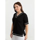 Selen Bluz 26YSL8351, 44, 5003365160, Siyah, Kadın
