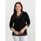 Selen Bluz 26YSL8353, 48, 5003365172, Siyah, Kadın