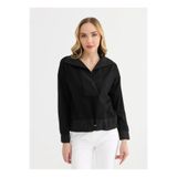 Selen Bluz 26YSL8395, 40, 5003372128, Siyah, Kadın