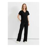 Selen Bluz 26YSL8441, 40, 5003372172, Siyah, Kadın