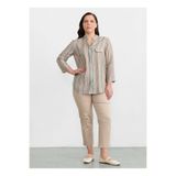 Selen Çok Renkli Kadın Çizgili Normal Fit Bluz 26YSL8470
