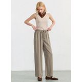 Selen Ekru Kadın Pantolon 26YSL5616 - Taş - 36