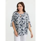 Selen Emprime Bluz 26YSL8358, 46, 5003365191, Lacivert, Kadın