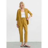 Selen Haki Standart Fit Pantolon 26YSL5603, 44, 5003387068, Sarı, Kadın