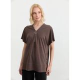 Selen Kahverengi Bluz 26YSL8456, 38, 5003380967, Kahve, Kadın