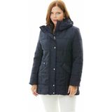 Selen Lacivert Kadın Mont 24ksl6133-Bb - 46